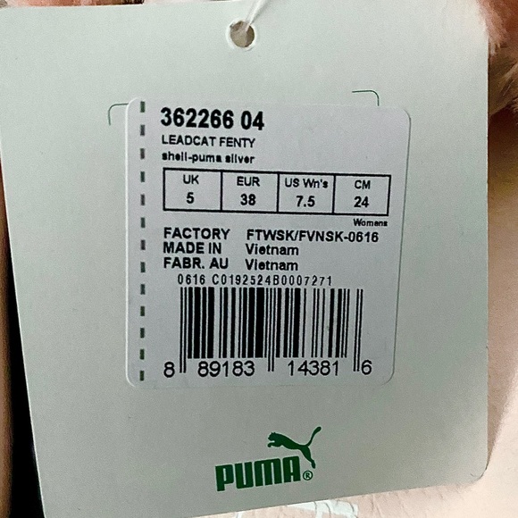 Rihanna 2016 FENTY Slides PINK AUTHENTIC Brand New - Picture 5 of 7